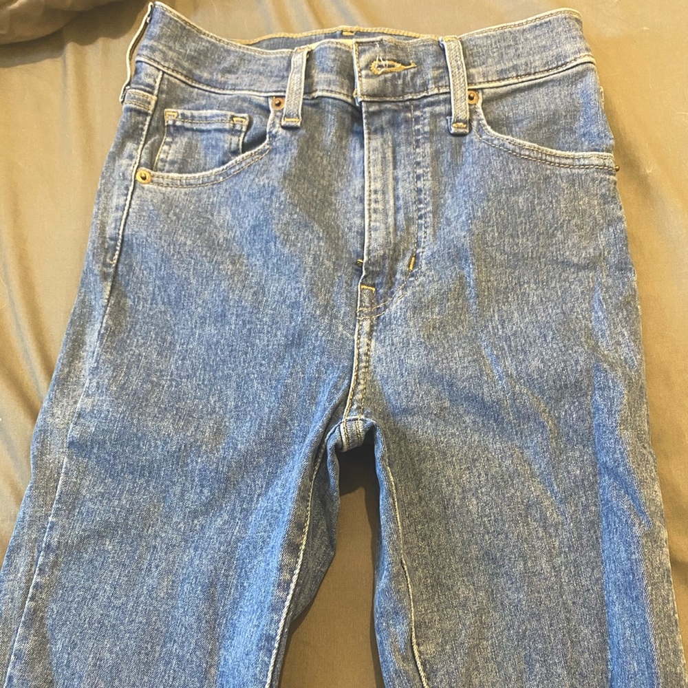 Levi’s high super skinny jeans